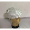 Women's Satin Ribbon Fancy Pill-box Sports Hats